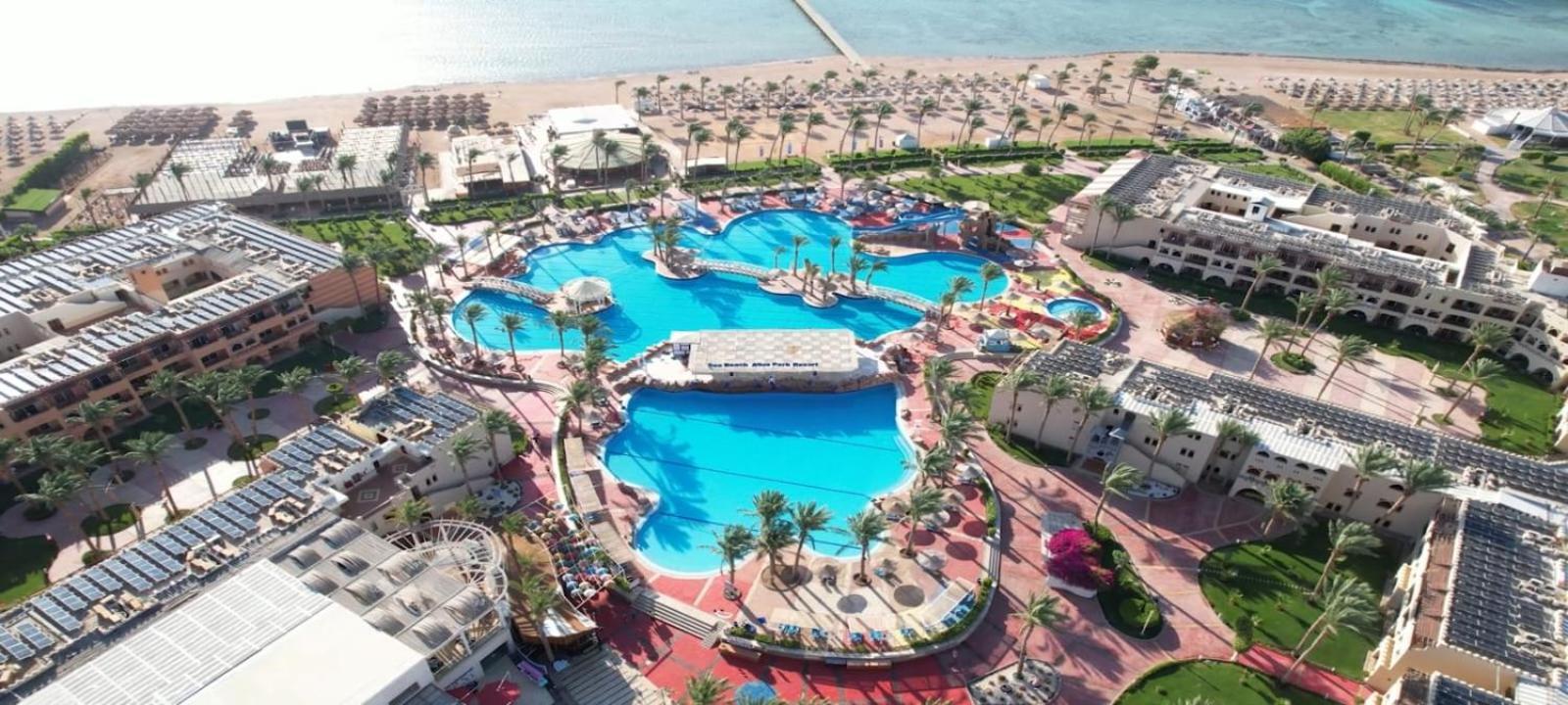 Sea Beach Aqua Park Resort Sharm el-Sheikh Bagian luar foto