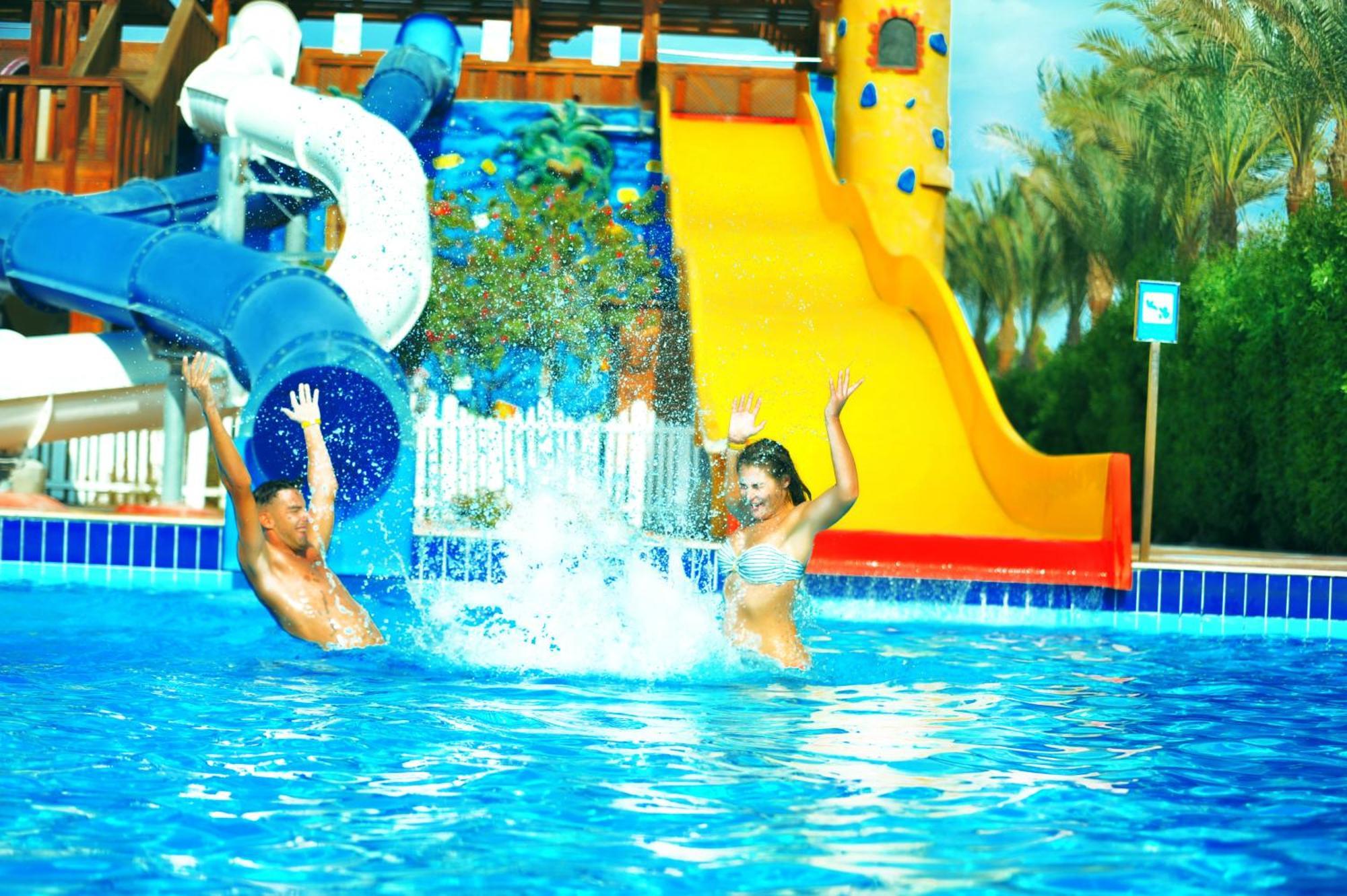 Sea Beach Aqua Park Resort Sharm el-Sheikh Bagian luar foto