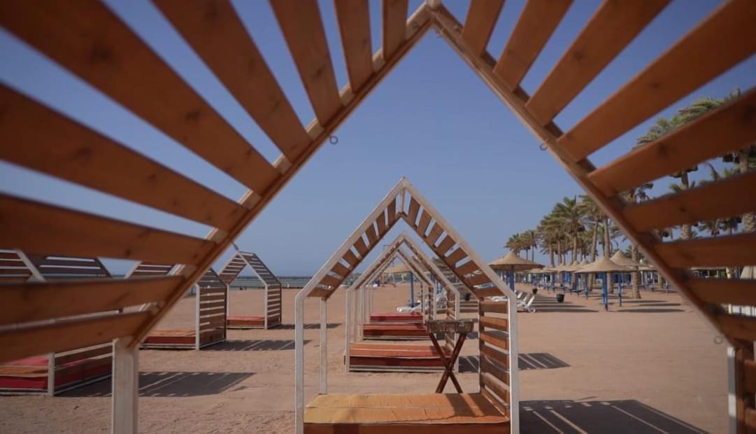 Sea Beach Aqua Park Resort Sharm el-Sheikh Bagian luar foto