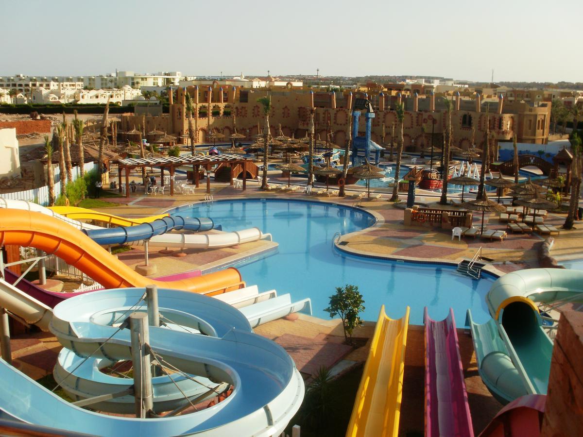 Sea Beach Aqua Park Resort Sharm el-Sheikh Bagian luar foto